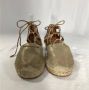 Aquazzura Pre-owned Leather flats Yellow Dames - Thumbnail 9