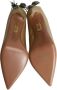 Aquazzura Pre-owned Leather heels Beige Dames - Thumbnail 6