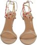 Aquazzura Pre-owned Leather heels Beige Dames - Thumbnail 3