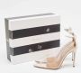 Aquazzura Pre-owned Leather heels Beige Dames - Thumbnail 8