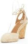 Aquazzura Pre-owned Leather heels Beige Dames - Thumbnail 4