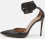 Aquazzura Pre-owned Leather heels Black Dames - Thumbnail 2