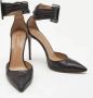 Aquazzura Pre-owned Leather heels Black Dames - Thumbnail 5