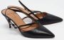 Aquazzura Pre-owned Leather heels Black Dames - Thumbnail 4