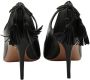 Aquazzura Pre-owned Leather heels Black Dames - Thumbnail 4