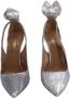 Aquazzura Pre-owned Leather heels Gray Dames - Thumbnail 2