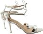 Aquazzura Pre-owned Leather heels Gray Dames - Thumbnail 3