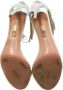 Aquazzura Pre-owned Leather heels Gray Dames - Thumbnail 5