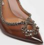 Aquazzura Pre-owned Leather heels Gray Dames - Thumbnail 6