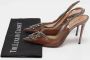 Aquazzura Pre-owned Leather heels Gray Dames - Thumbnail 8