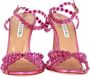 Aquazzura Pre-owned Leather heels Pink Dames - Thumbnail 3