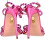 Aquazzura Pre-owned Leather heels Pink Dames - Thumbnail 5