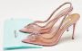 Aquazzura Pre-owned Leather heels Pink Dames - Thumbnail 9