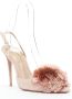 Aquazzura Pre-owned Leather heels Pink Dames - Thumbnail 2