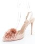 Aquazzura Pre-owned Leather heels Pink Dames - Thumbnail 4