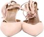 Aquazzura Pre-owned Leather heels Pink Dames - Thumbnail 3