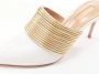 Aquazzura Pre-owned Leather heels White Dames - Thumbnail 7