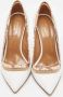 Aquazzura Pre-owned Leather heels White Dames - Thumbnail 2