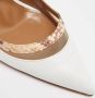 Aquazzura Pre-owned Leather heels White Dames - Thumbnail 5