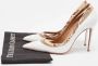 Aquazzura Pre-owned Leather heels White Dames - Thumbnail 7