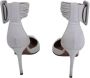 Aquazzura Pre-owned Leather heels White Dames - Thumbnail 4