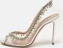 Aquazzura Pre-owned Leather heels White Dames - Thumbnail 2