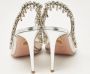 Aquazzura Pre-owned Leather heels White Dames - Thumbnail 5