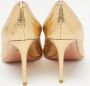 Aquazzura Pre-owned Leather heels Yellow Dames - Thumbnail 4