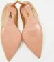 Aquazzura Pre-owned Leather heels Yellow Dames - Thumbnail 5