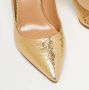 Aquazzura Pre-owned Leather heels Yellow Dames - Thumbnail 6