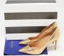 Aquazzura Pre-owned Leather heels Yellow Dames - Thumbnail 8