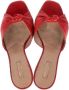 Aquazzura Pre-owned Leather mules Red Dames - Thumbnail 6