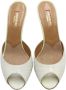 Aquazzura Pre-owned Leather mules White Dames - Thumbnail 2