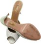 Aquazzura Pre-owned Leather mules White Dames - Thumbnail 8