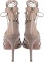 Aquazzura Pre-owned Leather sandals Beige Dames - Thumbnail 4