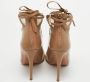 Aquazzura Pre-owned Leather sandals Beige Dames - Thumbnail 5