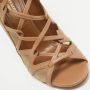 Aquazzura Pre-owned Leather sandals Beige Dames - Thumbnail 8