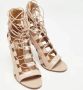 Aquazzura Pre-owned Leather sandals Beige Dames - Thumbnail 3