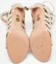 Aquazzura Pre-owned Leather sandals Beige Dames - Thumbnail 5