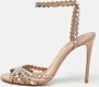 Aquazzura Pre-owned Leather sandals Beige Dames - Thumbnail 2