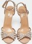 Aquazzura Pre-owned Leather sandals Beige Dames - Thumbnail 3