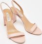 Aquazzura Pre-owned Leather sandals Beige Dames - Thumbnail 3