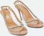 Aquazzura Pre-owned Leather sandals Beige Dames - Thumbnail 2