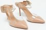 Aquazzura Pre-owned Leather sandals Beige Dames - Thumbnail 1