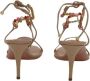 Aquazzura Pre-owned Leather sandals Beige Dames - Thumbnail 4