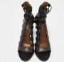 Aquazzura Pre-owned Leather sandals Black Dames - Thumbnail 3