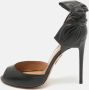 Aquazzura Pre-owned Leather sandals Black Dames - Thumbnail 2