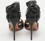 Aquazzura Pre-owned Leather sandals Black Dames - Thumbnail 5