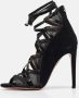 Aquazzura Pre-owned Leather sandals Black Dames - Thumbnail 2