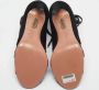 Aquazzura Pre-owned Leather sandals Black Dames - Thumbnail 6